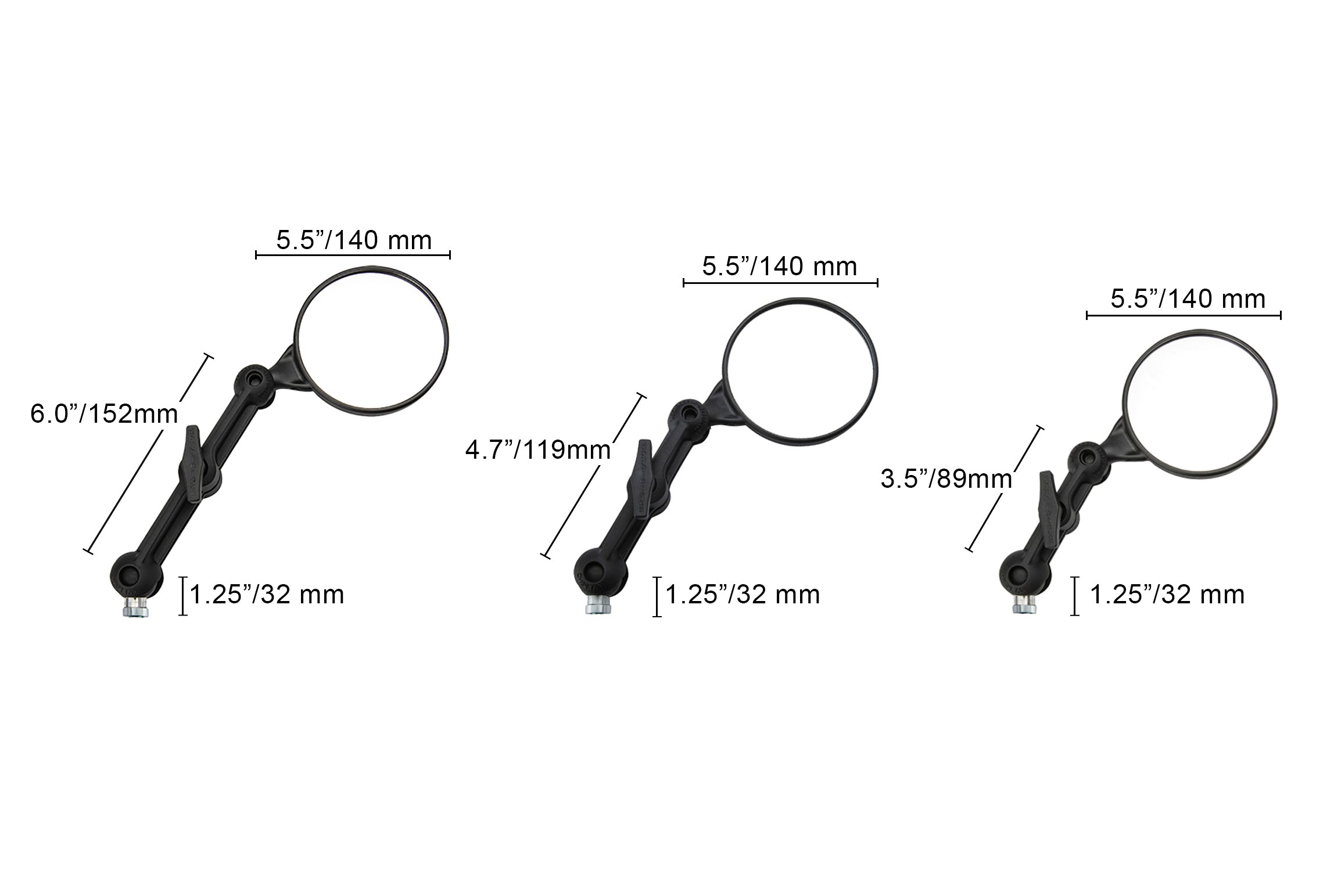 Dual Sport Kit – Doubletake Mirror